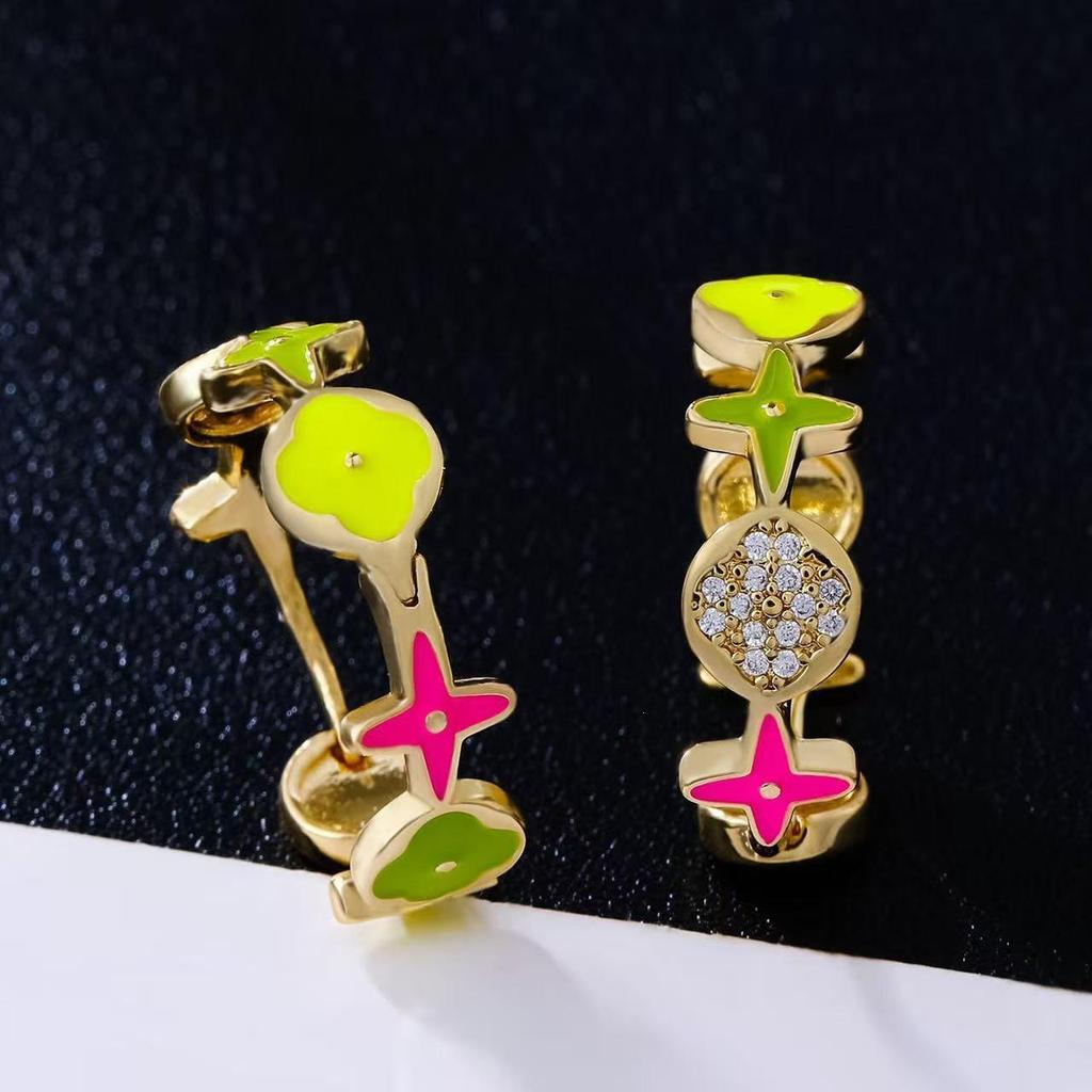 Einzigartige geometrische Ohrringe in unregelmäßiger Form für Damen - Hochwertig, Leicht, Luxuriöses Design