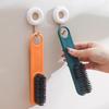 Long-Handled Universal Shoe Brush - Gentle On Shoes, Practical Hard Bristle Shoe & Laundry Cleaner