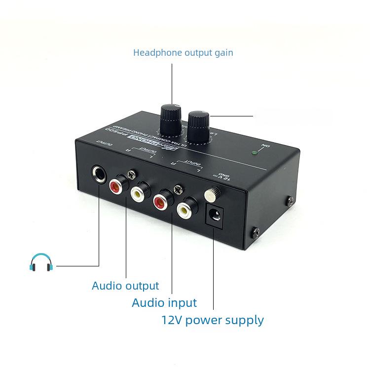 PP500 Vinyl Turntable Preamp and Volume Control