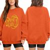 Unisex Lightweight Long Sleeve Neck Sweatshirt with Fashion Print for Everyday Wear