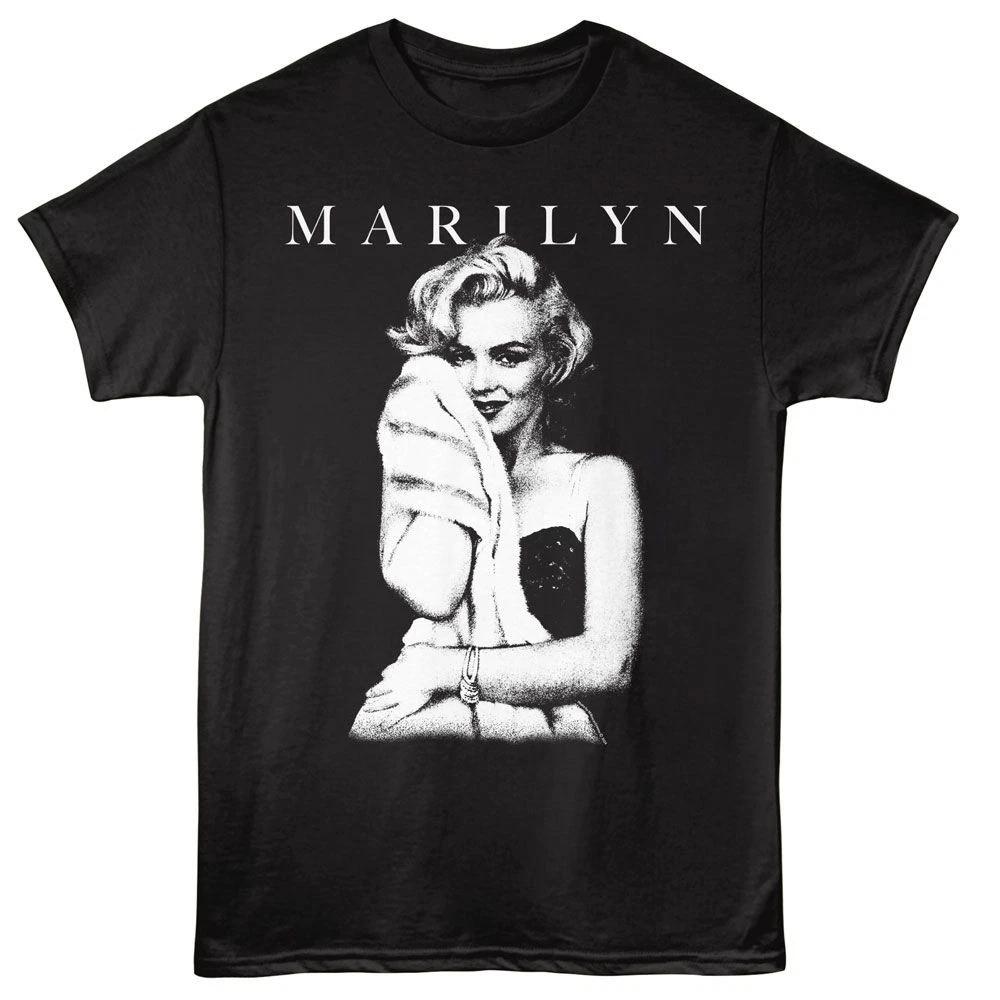 Marilyn Monroe Soft Hug Black Icon Shirt 100