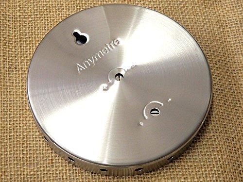 221 PPLS Stainless Steel Analog Thermo-Hygrometer -20100℃ 0100%RH Calibration Available [Red Needle]