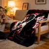 Throw High-Density Short Plush Blanket For Sofa Nap Air-Conditioned Room Soft Skin-Friendly My Chemical Romance Band