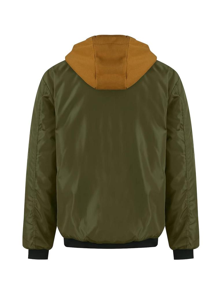 Men's Autumn Winter Washed Baseball Flight Jacket 5988 - Fashion Workwear