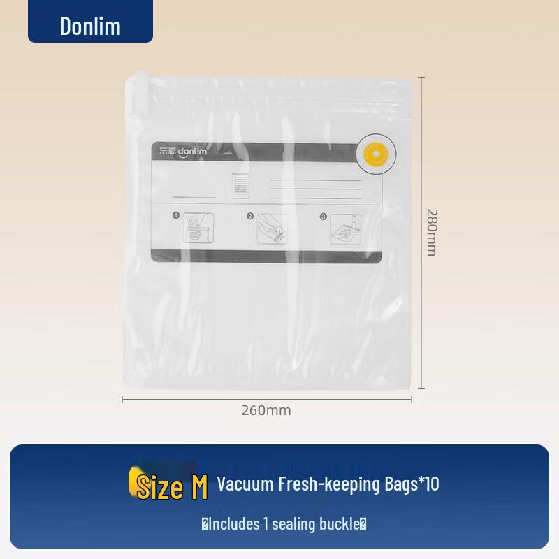 Donlim Vacuum Sealer Bags