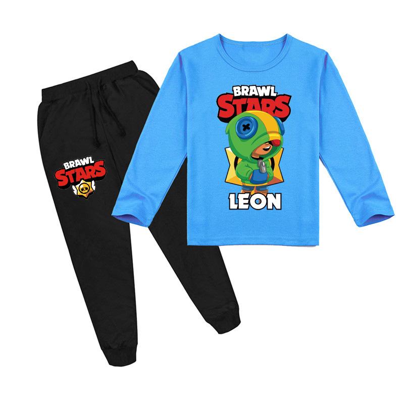 Juego de brawl azul claro Varios tipos 3d chándal para niños Dibujos  animados impresos de manga larga Camiseta para niños estrella de la pelea -  comprar a precios bajos en la tienda