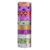 10 Rolls Glitter Washi Tapes No Trace Color Masking Tapes DIY Nail Art Stationery Scrapbooking Decoration Adhesive Tapes School Supplies