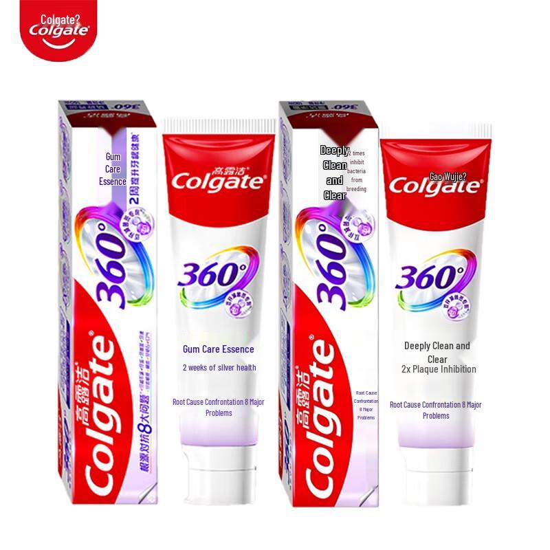 Colgate 360 Gum Care & Binchotan Deep Clean Toothpaste Set