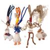 Handmade Cute Duck Keychain Pendant - Stuffed Doll Ornament for Bags