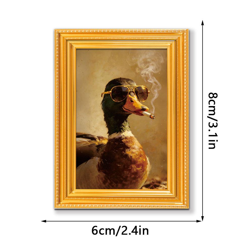 3D Wooden Photo Frame Poster Refrigerator Magnet - Creative and Quirky Decorative Magnet