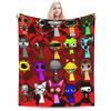 Cartoon Sprunki Music Game Blanket Fleece  Soft Throw Blanket for Bedding Couch Bed Rug