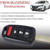 MechanMagic Key Fob Remote Replacement Fits for Honda Civic 2014 2015/Accord 2013-2015 MLBHLIK6-1T Keyless Entry Remote Control Uncut 4 Buttons 315