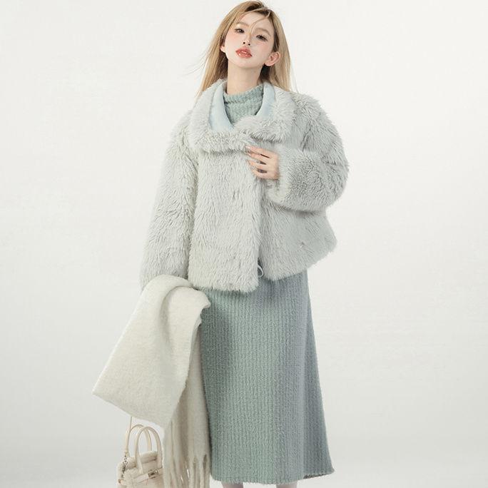 Winter  Comfortable Oversized Coat with Fleece  Warmth and Versatile Outerwear Jacket