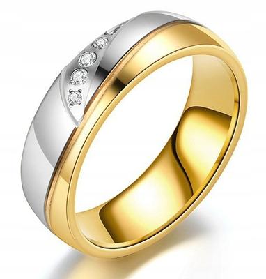 Beautiful Wedding Ring 316L Steel Size 19