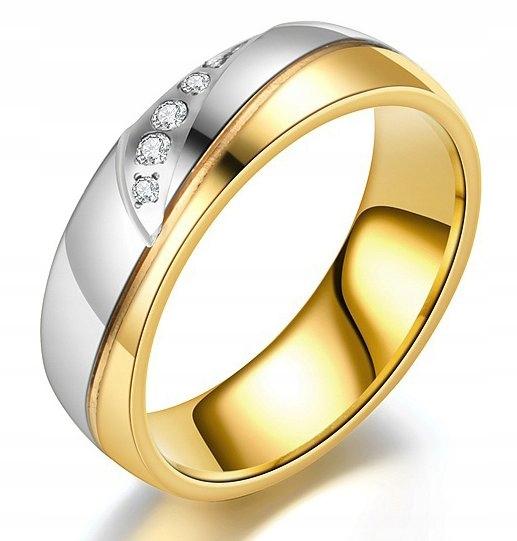Beautiful Wedding Ring 316L Steel Size 19