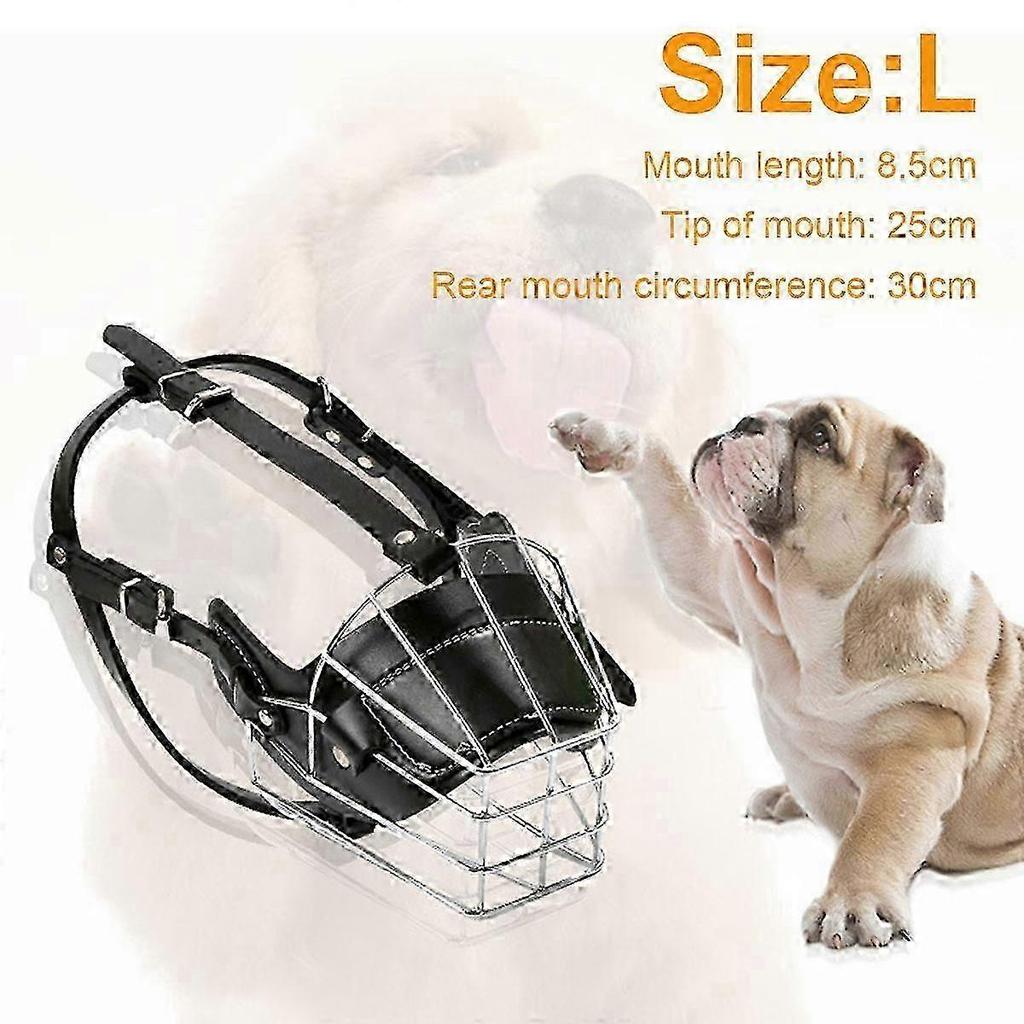 Musoliera per Bull Terrier - Cestino in Filo Imbottito in Neoprene per Addestramento & Morso