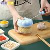 \Manual Garlic Press Multi-function Garlic Grinding Chopper Food Vegetables Cutter Meat Grinders Kitchen Seasoning Gadgets