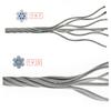 2mm/3mm/4mm/5mm/6mm/8mm/10mm Diameter 304 Stainless Steel Aircraft Wire Rope, Military Spec, for Lubrication, Vehicle Towing, and Lifting, Strong Wire