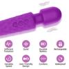 Leistungsstarker Zauberstab, 8 Geschwindigkeiten und 20 Vibrationsmuster, AV-Vibrator, Sexspielzeug für Frauen, Klitoris, Sexshop, G-Punkt, vibrierender Dildo, Bullet