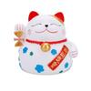 Lucky Cat Silicone Piggy Bank - Large Capacity, Anti-Drop Coin Box, Perfect New Year Gift