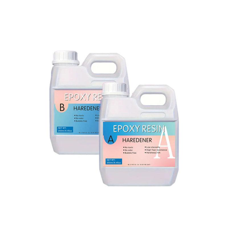 

Набор эпоксидной смолы 16,9 унций, без пузырьков, быстроотверждающаяся, с низким запахом, литьевая смола для DIY, искусство, ювелирные изделия, столешницы, дерево и формы, поделки