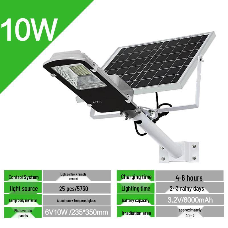 Golden Bean LED Solar Street Light for Garden and Courtyard