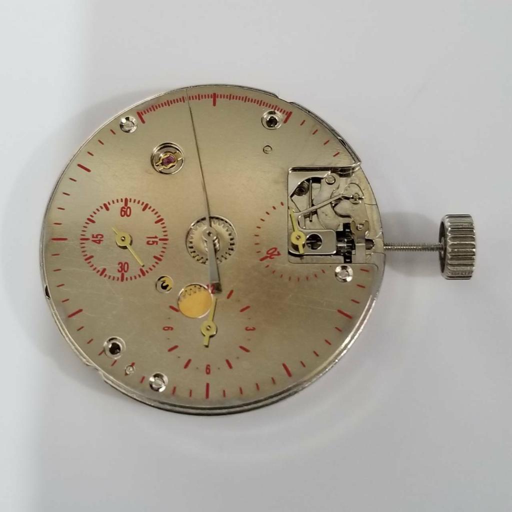 21600bph Mechanical 3-Eye Watch Movement Parts Seagull ST1902 TY2902 Manual Winding 6 PIN Hand-wind Movement Accessories