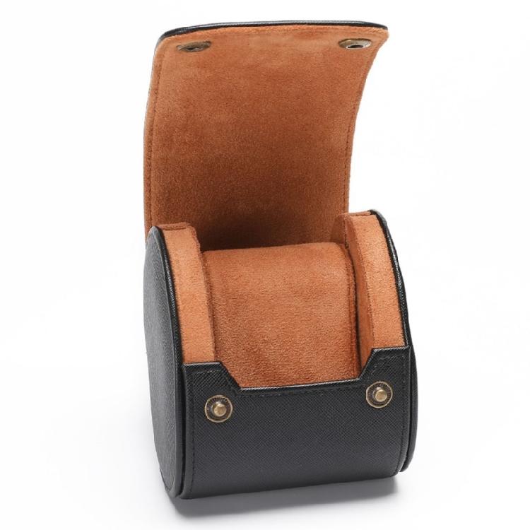 Elegant Leather Watch Storage Case Handmade Wristwatch Holder Carrying Box Women Jewelry Accessory Organiser