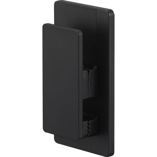 Yamazaki Magnetic Clips, Set of 2, Black, Approx. W4.5 X D2 X H8cm, Tower, Dish Rack, Kitchen Storage, Easy Installation, 3670