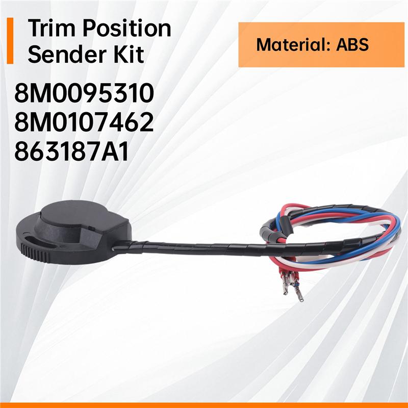 8M0095310 8M0107462 863187A1 3-Wire Digital Trim Sender For Mercruiser DTS Racing Smartcraft Bravo Engines