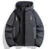 Coat Men's Plus Size Men's Casual Hooded Cardigan Jacket