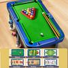 6-In-1 Mini Billiards Table Game 2 To 4 Players Parent-children Interactive Simulated Pool Table