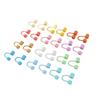 Drinking Straw Lid Cover Silicone Dust Proof Reusable Universal Cute Straw Cover for Drinking 24 PCS Rainbow