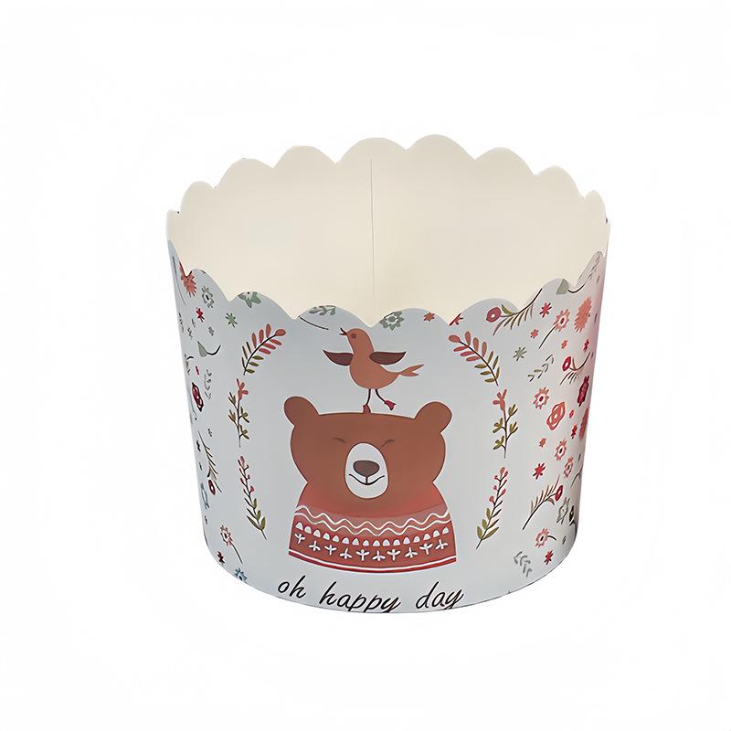 Qianmiao Heat-Resistant Cupcake Liners for Oven, Air Fryer, Steamer - PE-Lined Muffin Cups