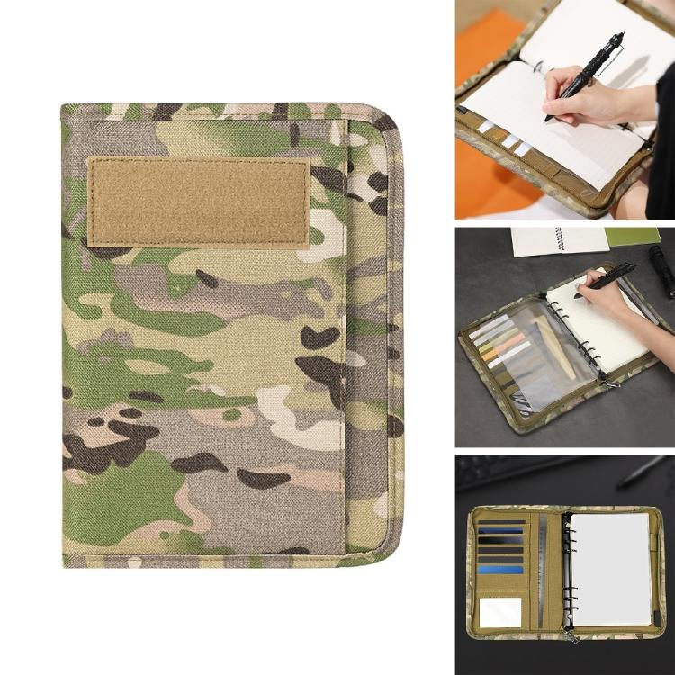Tactically Notebook Cover Oxford Protective Sleeve Outdoor Log Book Cover