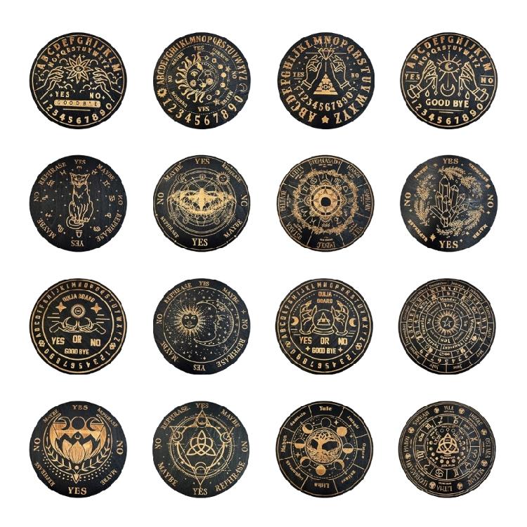 Holz Pendelbrett für Divination Mondenergie Platten Meditation Hexerei Zubehör Altar Metaphysische Astrologie Rituale