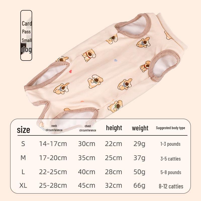 Cat Post-Surgery Recovery Suit - Breathable, Anti-Lick Wear for Medication and Weaning