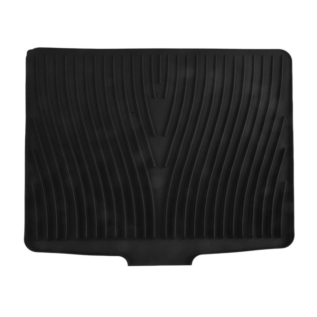 Silicone Non Slip Drying Mat with Drainage Lip for Kitchen Convenience