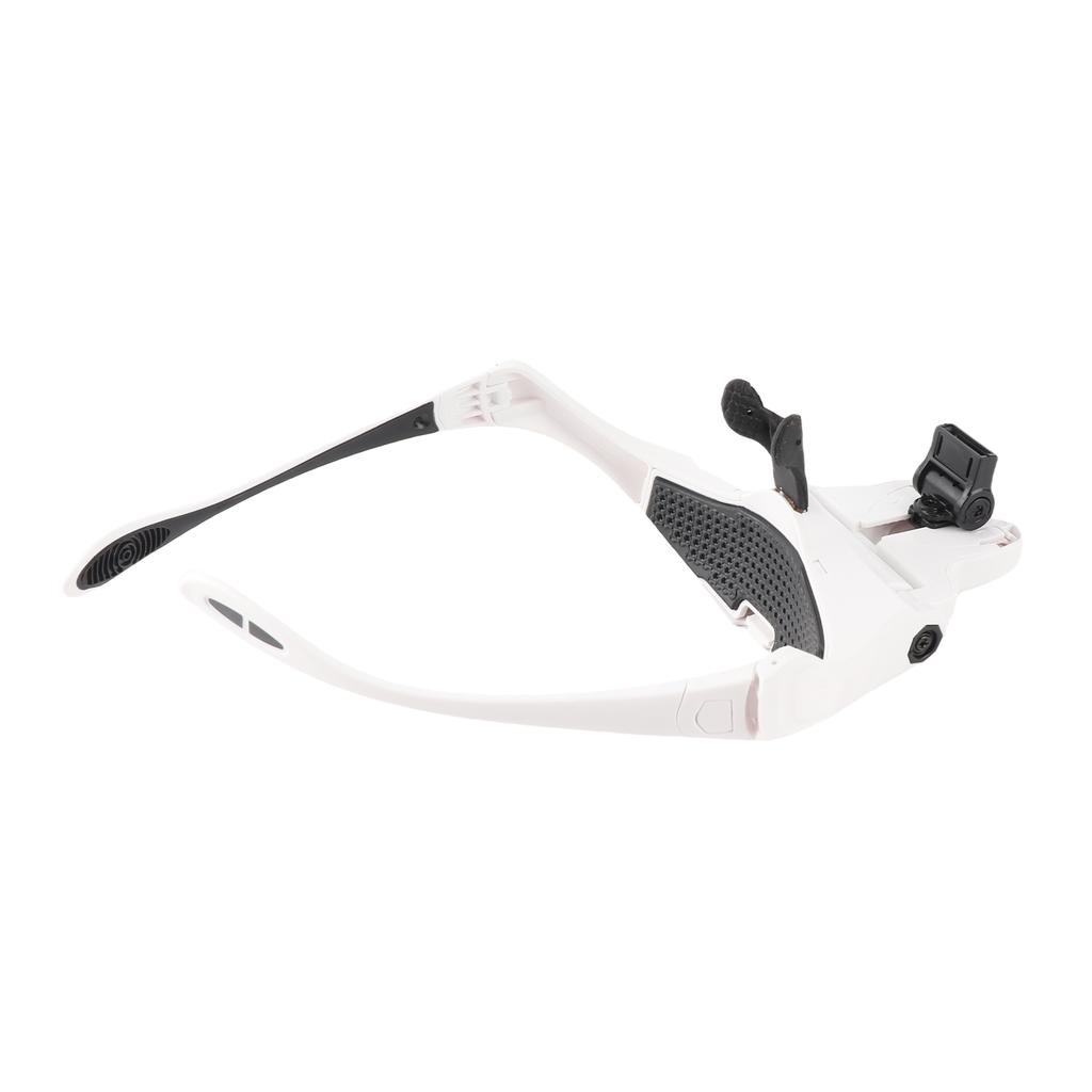 5 Lens 1.0X 3.5X Adjustable Bracket Headband Glasses Magnifier Loupe with 2 LED Lights Goggles Magnifying Tool
