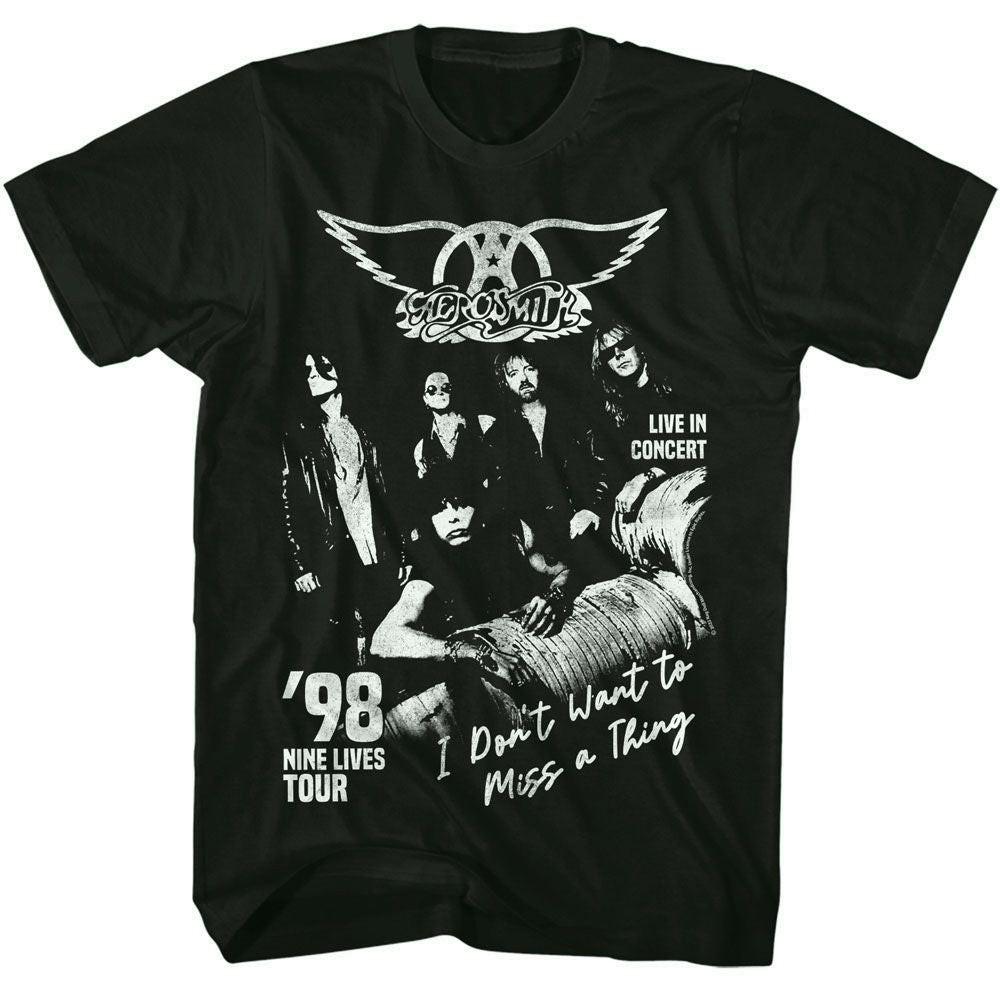 Aerosmith Miss A Thing T-Shirt_Black M