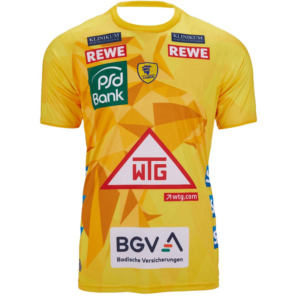 2026 Camisa de Handebol Rhein-Neckar Löwen Masculina Juvenil Infantil Roupa Esportiva Oversized Uniforme de Treinamento de Handebol Respirável Unissex