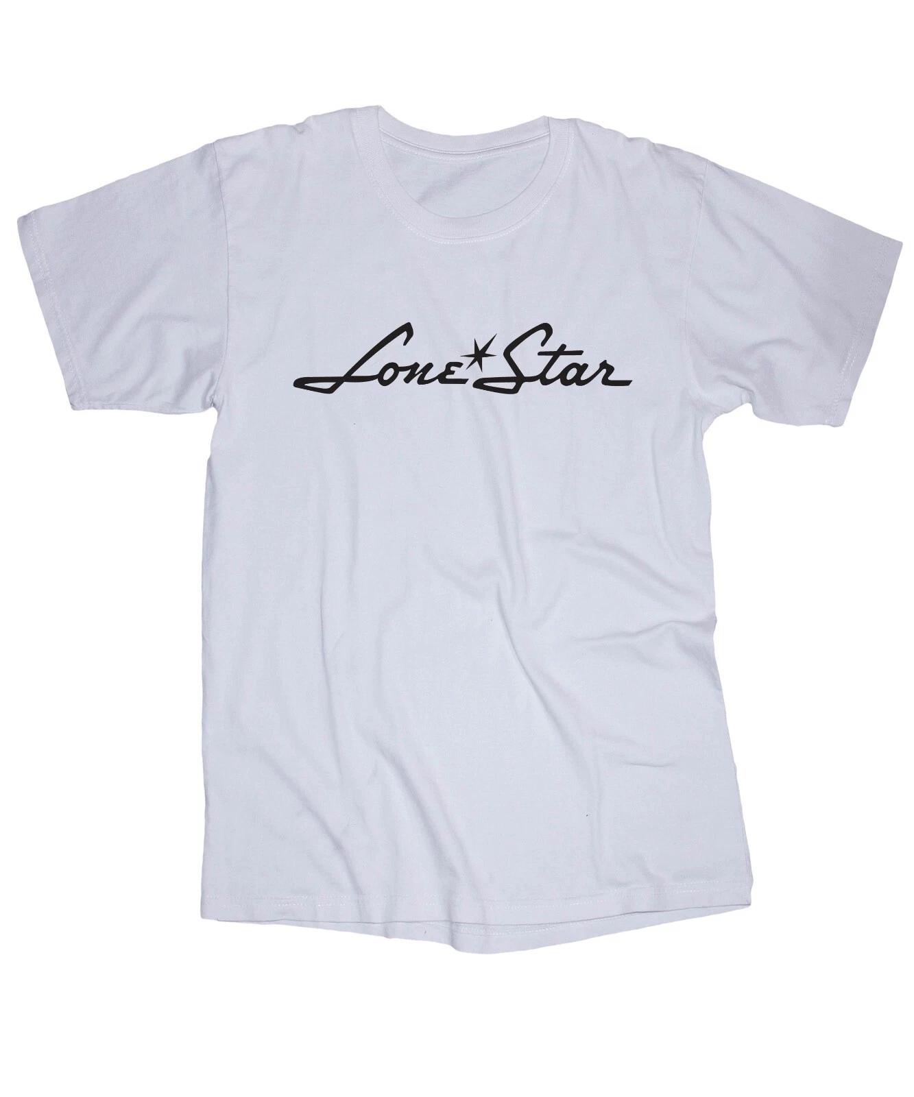 Lone Star boat logo white T-shirt S