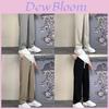 Men Casual Pants With Elastic Waist And Straight Leg For Winter Lounge Comfort