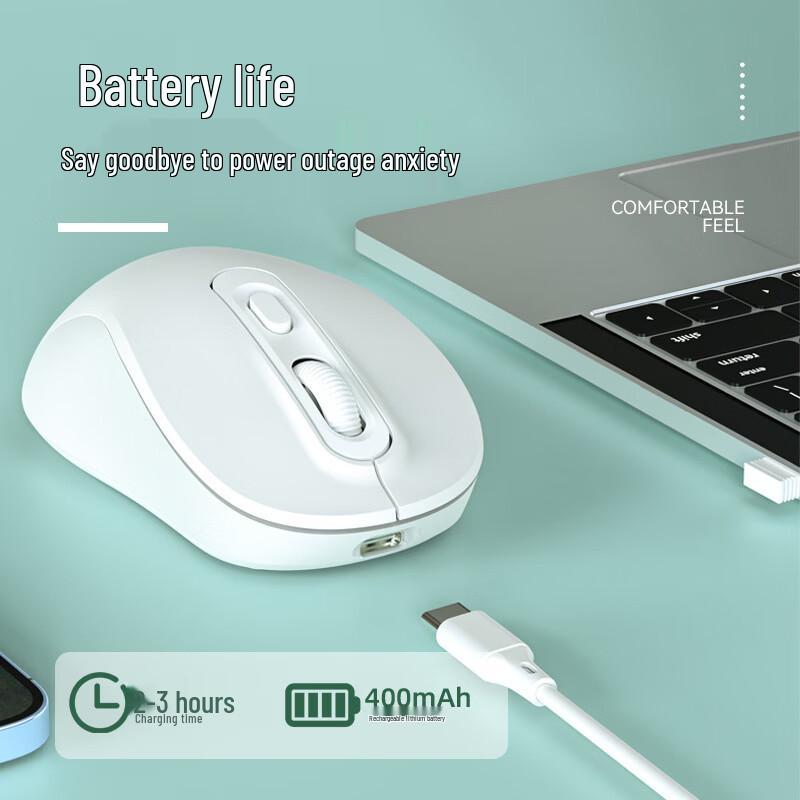 OLOEY Dual-Mode Rechargeable Wireless Bluetooth Vertical Mouse