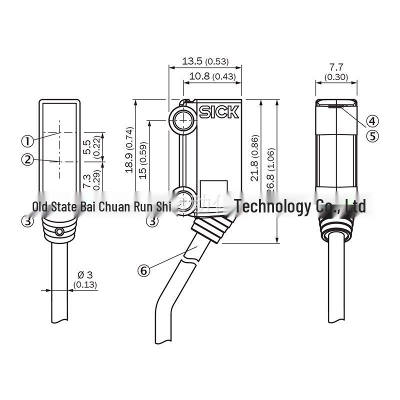 Sick GTB2S-P1331 Mini Photoelectric Sensor Switch 1064351 - New in Stock