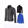 Giacche Gotico da Uomo Giacca Medievale Vintage Collo Alto Frock Rock Cappotto Punk Retrò da Uomo