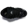 Kappa Retro Non-Slip Wear-Resistant Low-Top Skate Shoes Unisex sneakers Black K0DZ5CC02F-990