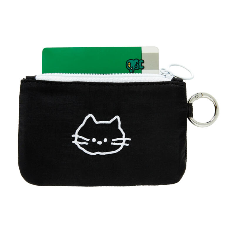 Cat Coin Purse Black (28002977)