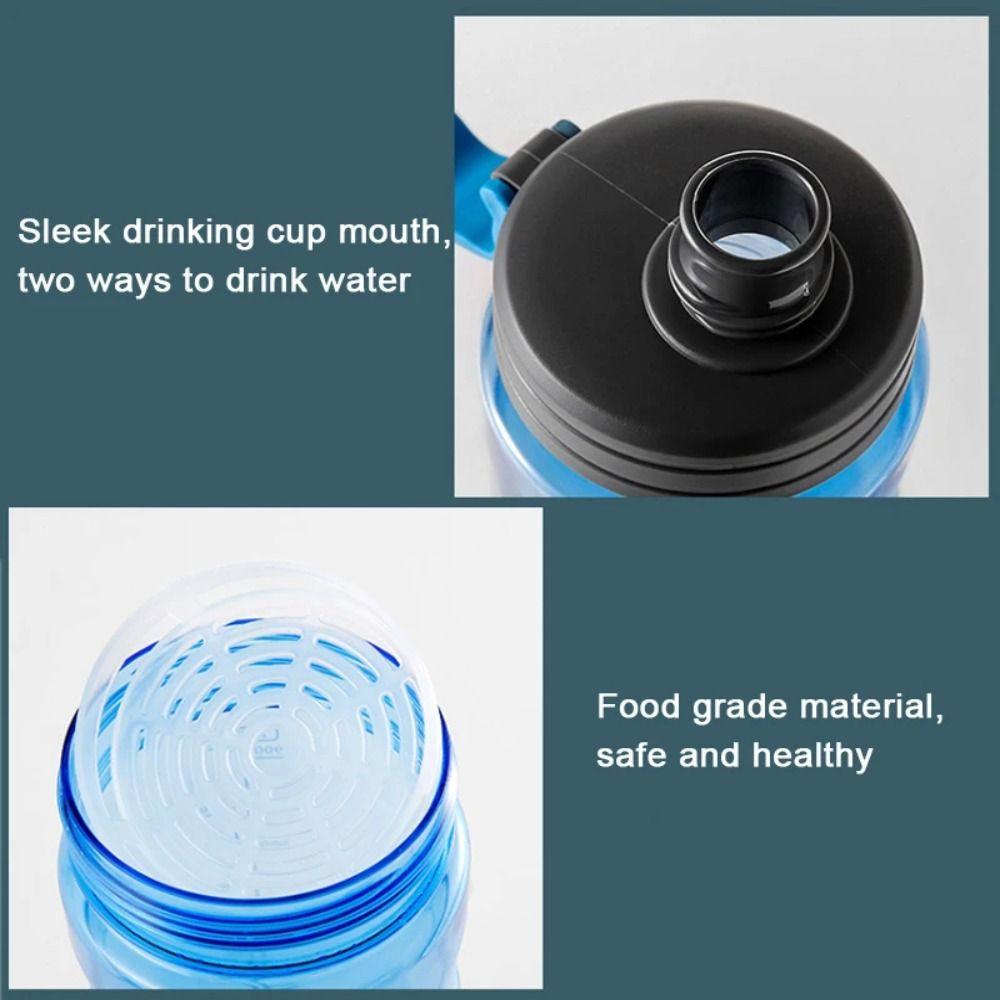 Drop Resistant Sports Water Bottle Leak Proof Large Capacity Sports Kettle  Summer
