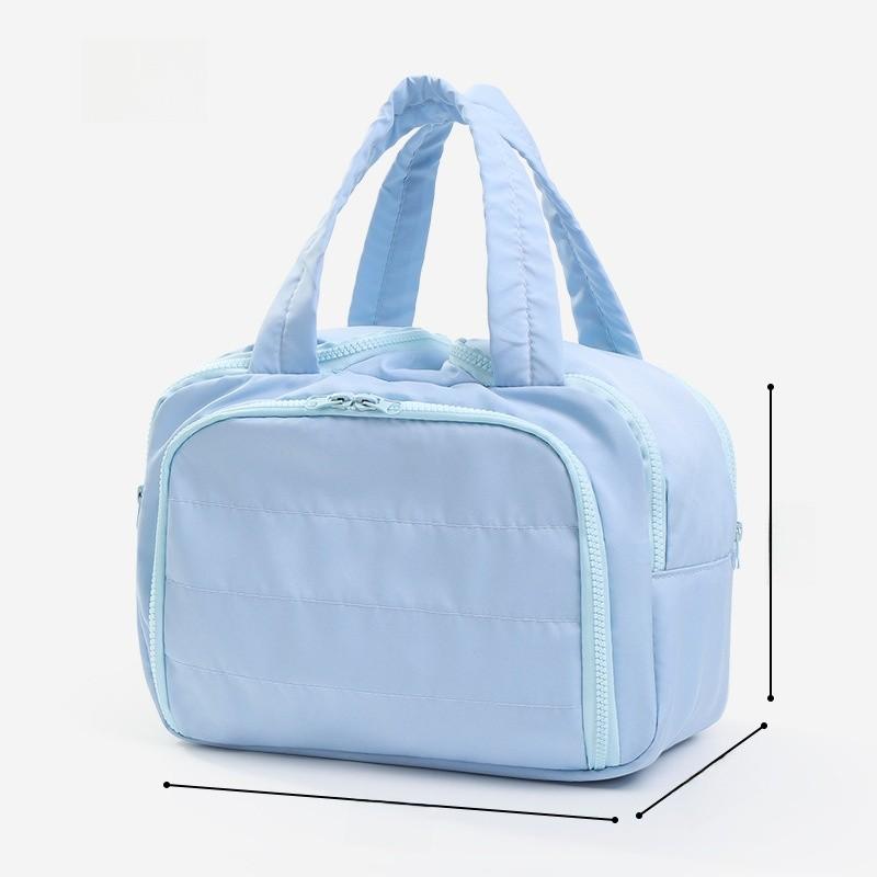 Modern Simple Trolley Makeup Case With Waterproof Material And Multiple Compartments For Daily